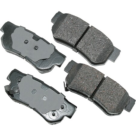 Akebono 98-10 Hyun/Kia-Amanti/Azra/Elantra/Op-Rr Proact Disk Pad, Act863 ACT863