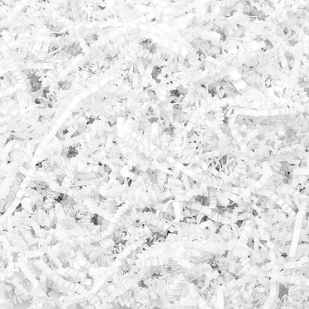 Nashville Wraps White Crinkle Cut Shredded Paper, 10 lb Box ZF10WH