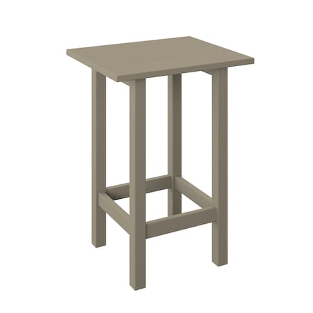 Polybird MODERN BALCONY END TABLE WEATHERWOOD POLYBIRD P65