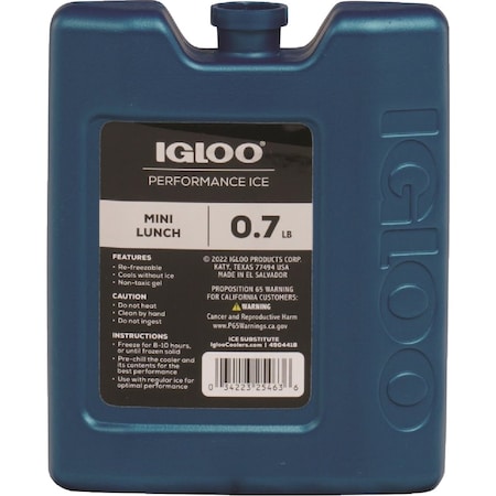 Igloo Performance 0.7 Lb. Mini Lunch Block 25463