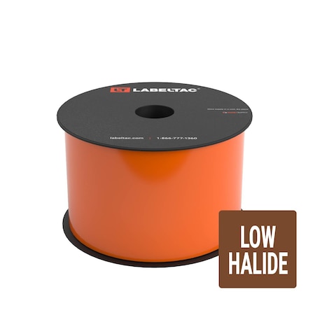 Labeltac Low Halide Supply 3in x 150ft LT4/Pro X, Orange LT306LH
