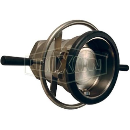 Dixon Mann-Tek by Mann Tek Dry Disconnect Coupler Hose Unit with FKM FPM Seals, 6 in Nominal, Coupler x DDC600SS