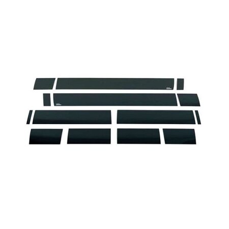 Putco Black Platinum Stainless Steel Rocker Panel Molding 9751474BP