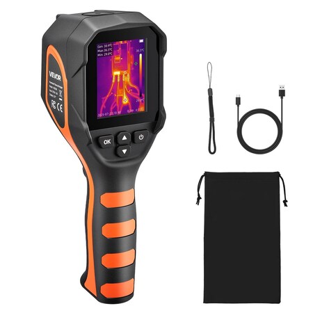 Vevor Thermal Imager 25Hz Temperature Imaging Camera TISR Resolution 320x240 YXI256