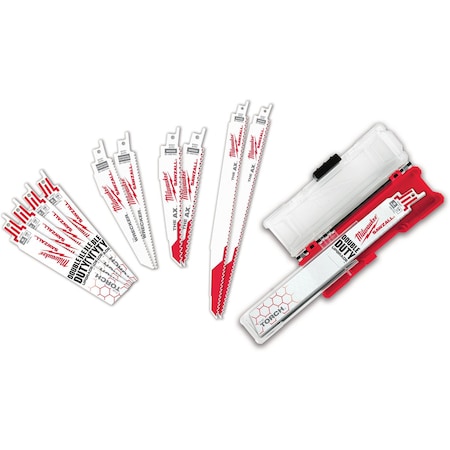 Milwaukee Tool SAWZALL Demolition Blade Set (12-Piece) 49-22-1129