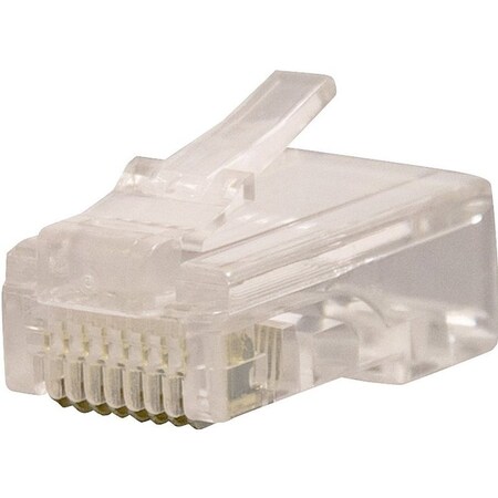 Gardner Bender Modular Plug, RJ45 Connector, 8 Contact, 8 Position GMC-88M5