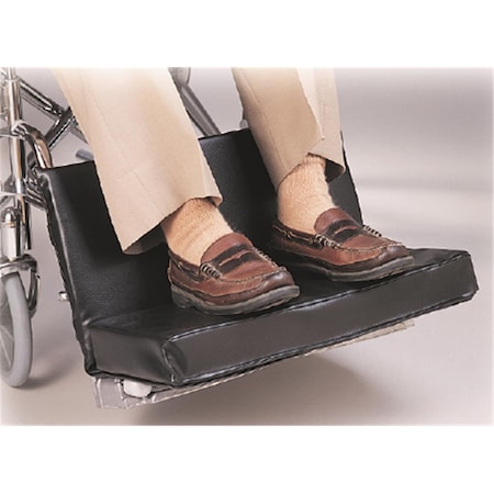 Qualitycare 16-18 in. Two-Piece Footrest Extender with 2 in. Foot Pad QU810858