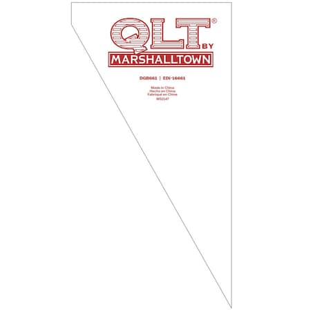 Marshalltown Masonry Grout Bag, Disposable Grout Bag, 50 pack Grout Bags DGB661