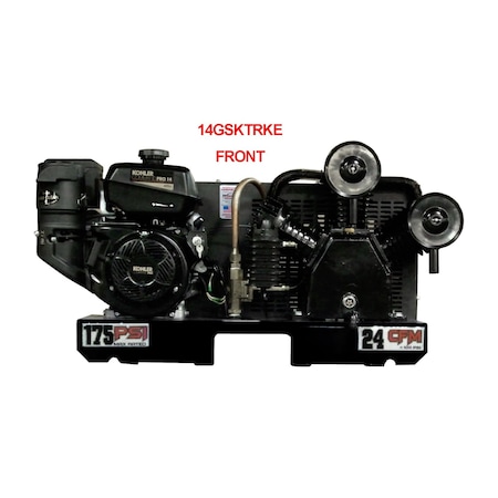 Eagle 24 CFM Skid Mount No Tank 14GSKTRKE