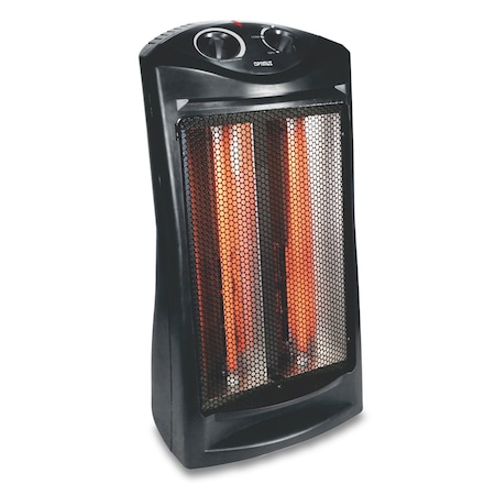 Optimus Fan Forced Tower Quartz Heater with Thermostat H-5235