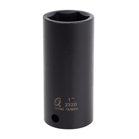 Sunex 1/2 in Drive 1 in Deep Impact Socket 232D
