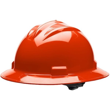 Bullard Hard Hat, Full Brim, Fluorescent Orange 71HOR