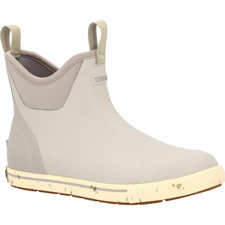 Xtratuf Men's Camp Fleece Lined Ankle Deck Boot, Sand Storm, Size 10 XMADBC10