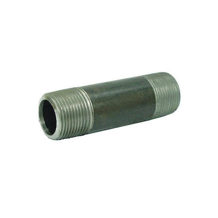 Anvil Nipple Beck 1in MPT Galvanized Steel 3in L Galvanized 8700151700