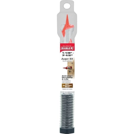 Diablo 1-1/8'' x 7-1/2'' Auger Bit DAG1140