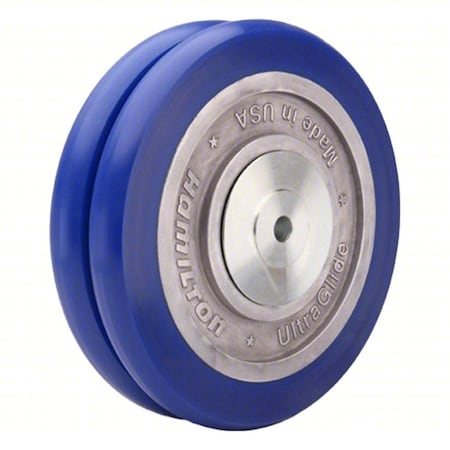 Hamilton Caster Wheel, 8"dia, 1,520 lb, Blue W-820-SWC85-1/2