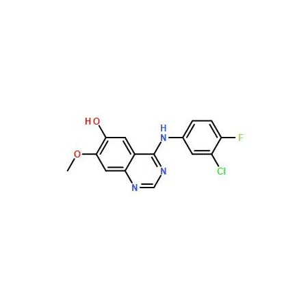 Ak Scientific 4-(3-Chloro-4-fluorophenylamino)-7-methoxyquinazolin-6-ol (25g), CAS 184475-71-6 X2629-25g