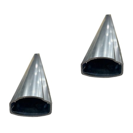 Mytee Products 103in Aluminum Cross Tube for Dump Truck Tarp System, 2PK T-ACT103x2