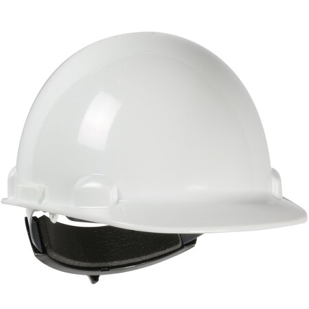 Dynamic Cap Style Smooth Dome Hard Hat w/HDPE Shell, 4-Point Textile Suspension, Swing Wheel-Ratchet Adj. 280-HP341SR-01