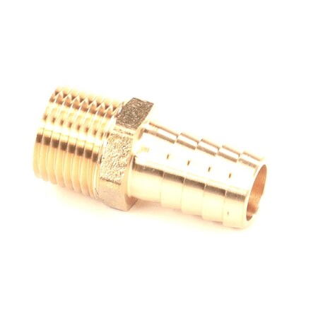 Hobart Fitting, Hose, 5/8in x 1/2in, Brass FP-087-39