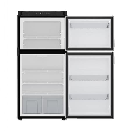 Norcold N8DCBKL 53 in. 8 cu. ft. DC Compressor Refrigerator, Gray N6D-N8DCBKL