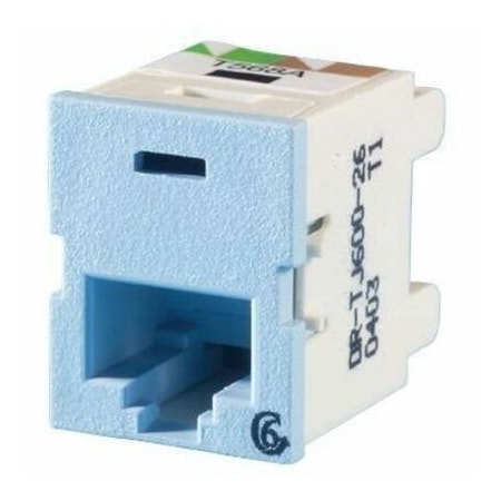 Ortronics 1-PORT MOD JACK 110 8W8P UTP, T568A/B CAT6 IP5 CLARITY6 TJ600-26