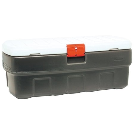 Rubbermaid Storage Bin, Plastic, Black RMAP480000