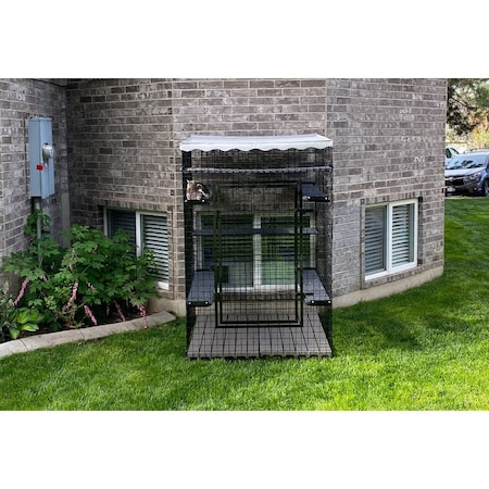 K9 Kennel Store 48in X 48in X 72in Outdoor Catio Enclosure 48X48X72-OCE