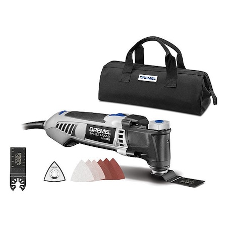 Dremel Oscillating Tool Kit, 120 V, Corded, 3.2 Degrees Oscillation Angle MM35-02