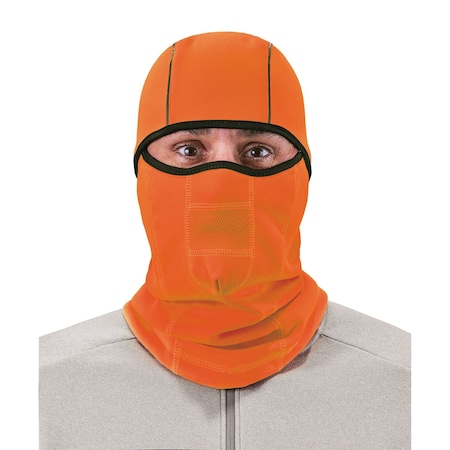 Ergodyne Orange Hinged Balaclava Face Mask 6823