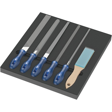 Wera 9783 Foam insert PFERD file set 1, 6 pieces 5150183001
