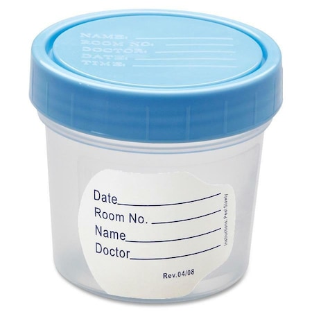 Medline General Use Specimen Containers with Sterile Fluid Pathway, 4 oz., 100/Case DYND30330