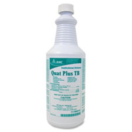 Rochester Midland Quat Plus TB, Disinfectant, 32oz., Clear RCM11789315