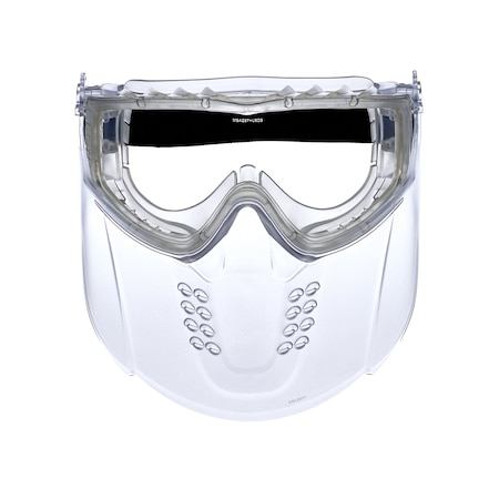 Msa Safety Sightgard Vertoggle Safety Goggles/Faceshield Combination, Clear, Anti-Fog 10150069