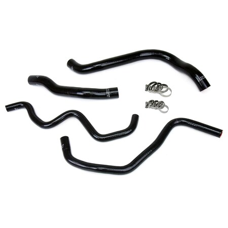 Hps Performance High Temp Reinforced Silicone Radiator and Heater Coolant Hose Kit, Black,  57-1390-BLK