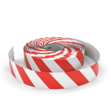 Safetytac Flexible PVC, 2 in W., 100 ft L., Peak: 17 mil / Edge: 5 mil Thickness SLH271