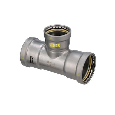 Viega MegaPressG tee P1 3 P2 3 P3 2.5 carbon steel zinc-nickel coating 28700