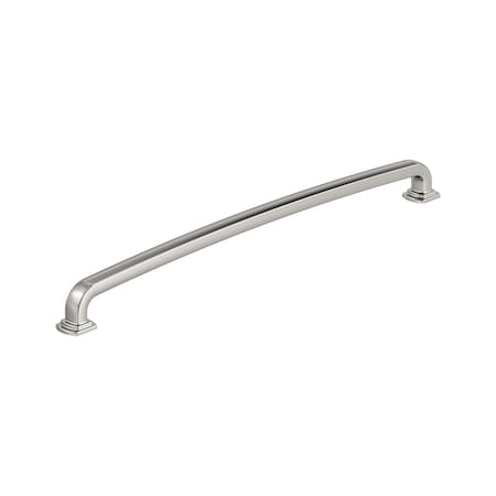 Amerock Surpass 12-5/8 inch 320mm Center-to-Center Polished Nickel Cabinet Pull BP55524PN