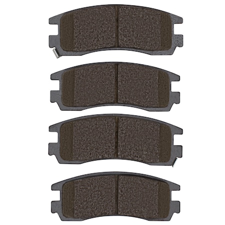 Dynamic Friction Co DFC 5000 Advanced Brake Pads - Ceramic 1551-0698-00