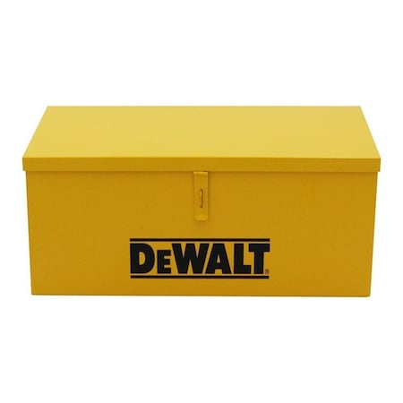 Montezuma DEWALT Utility Box, 100 lb, Steel, Yellow, 10.24 in H x 30.12 in W x 12.2 in D Outside DWXUB30Y