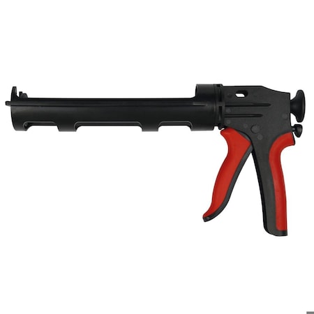 Irion-America 10oz Cartridge Caulking Gun, Plastic, 10:1 Thrust Ratio 571159
