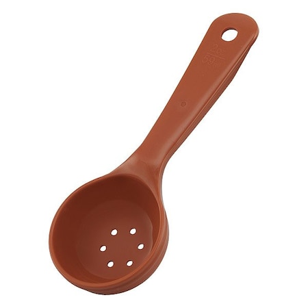 Carlisle Foodservice Perforated Short Handle, 2 oz., Red, PK12 496205