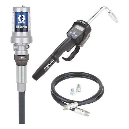 Graco Air Drum Pump, 6.7 gpm, 750 psi, 5:1 24H965