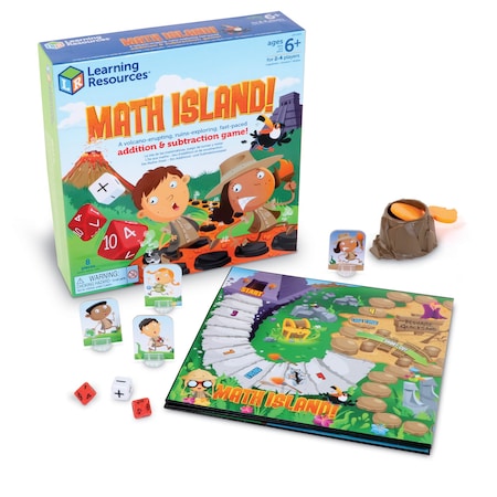 Learning Resources Math Island Addition & Subtraction Game LER5025