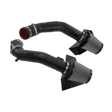 Hps Performance Air Intake Kit with Heat Shield, Black, 827-688WB