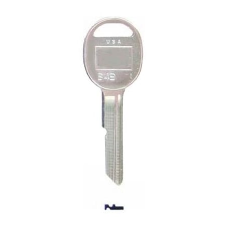 Kaba Ilco GM DR & Trunk Key Blank B49-S1098B