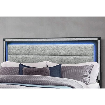 Global Furniture Usa Contemporary Soleil Charcoal King Bed Group SOLEIL-CHARCOAL-KBG