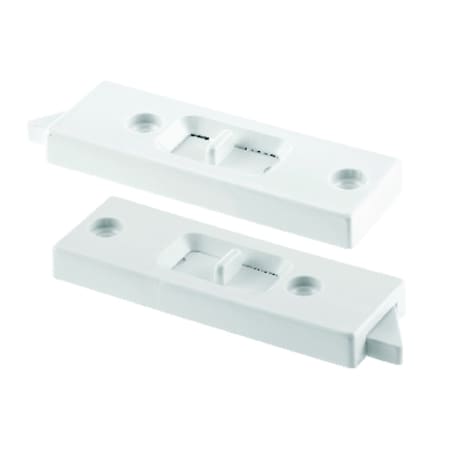 Prime-Line Prime-Line White Vinyl Window Tilt Latch 1.06 in. W X 3 in. L For Single or Double Aluminum Windows F 2598