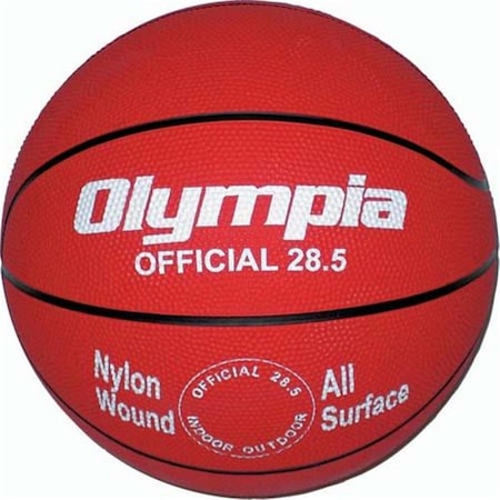 Champion Sports Rubber Basketball - Intermediate Red OL391078