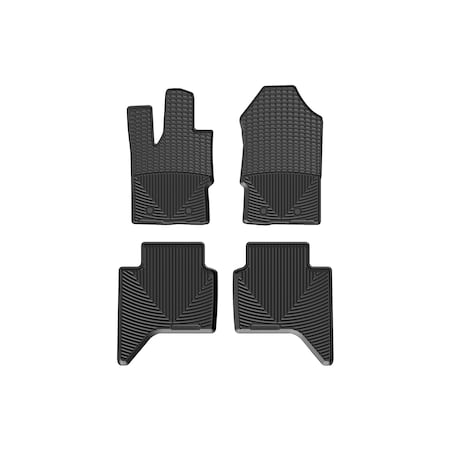 Weathertech Black, Front and Rear All Weather Floor Mats W519-W520